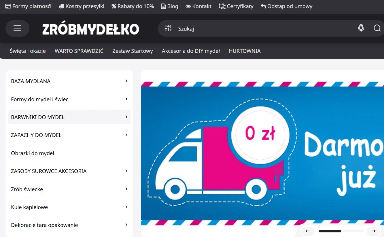 Projekt sklepu internetowego